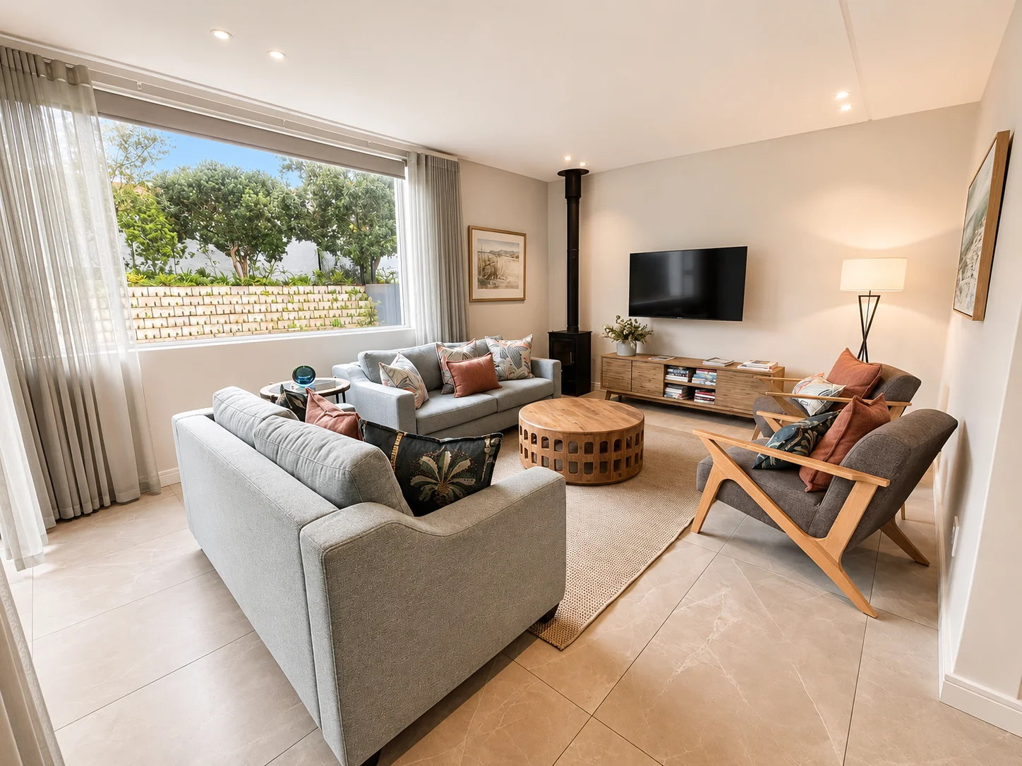 Boardwalk Reverie - Living room